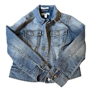 GAP Stretch Denim Jacket Kids Size Large Casual